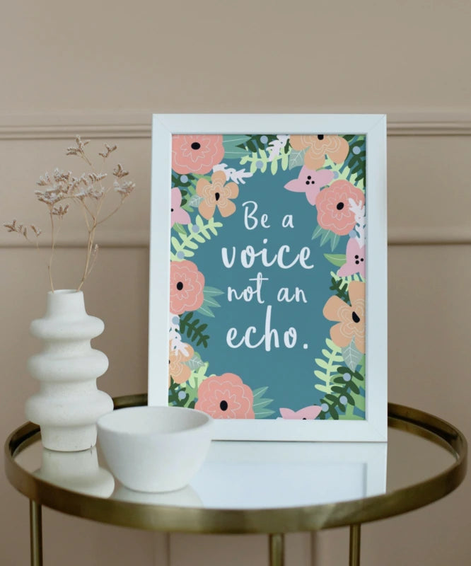 Be a voice