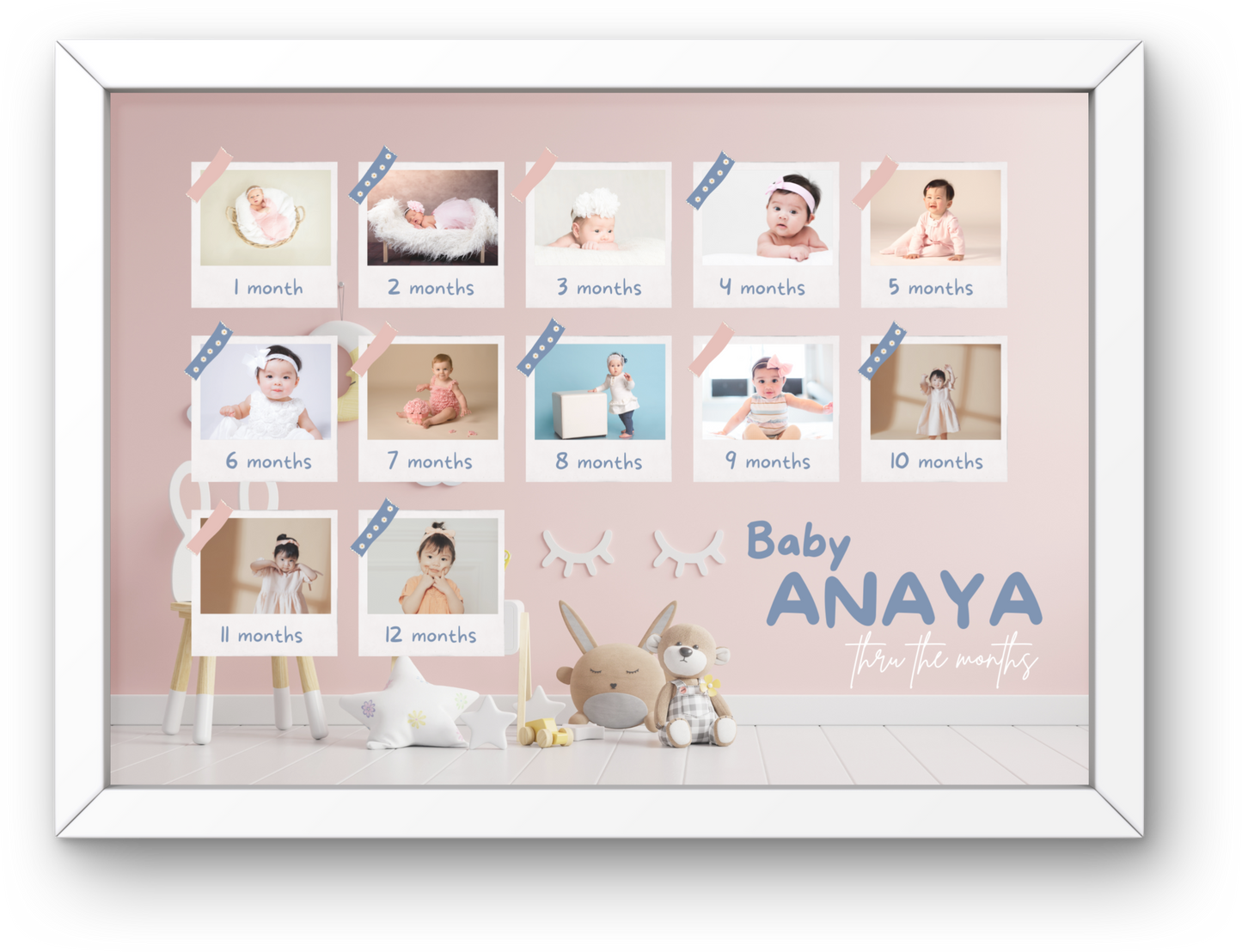 Customized Baby GROWTH frame