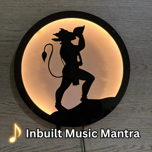Shanka Hanuman Chalisa LED with 12 Music Mantras