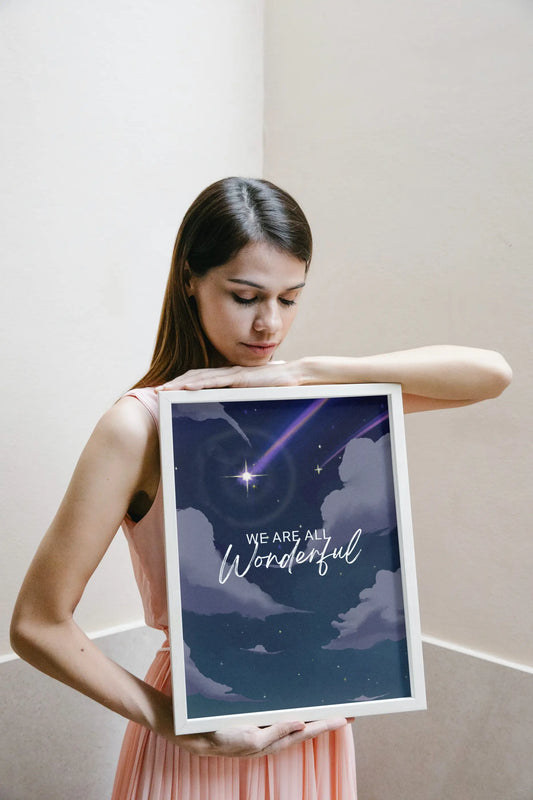 We are all wonderful Frame
