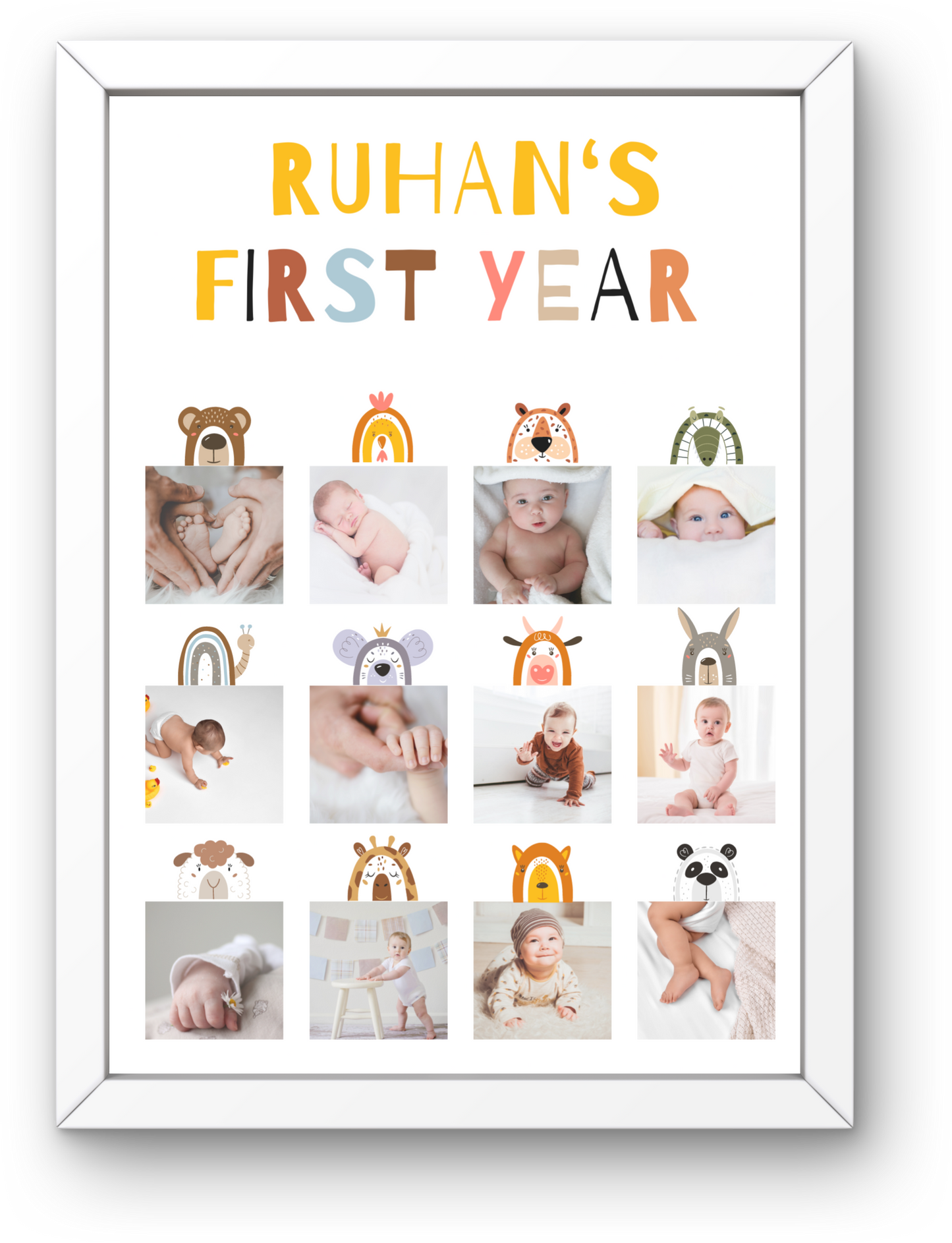 Customized Baby photo frame