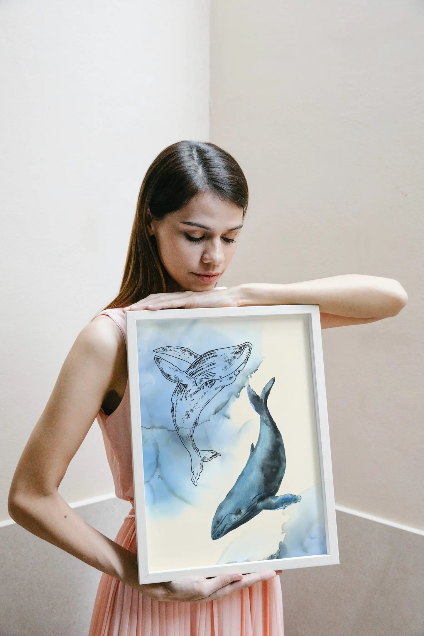 Dolphin Art Frame