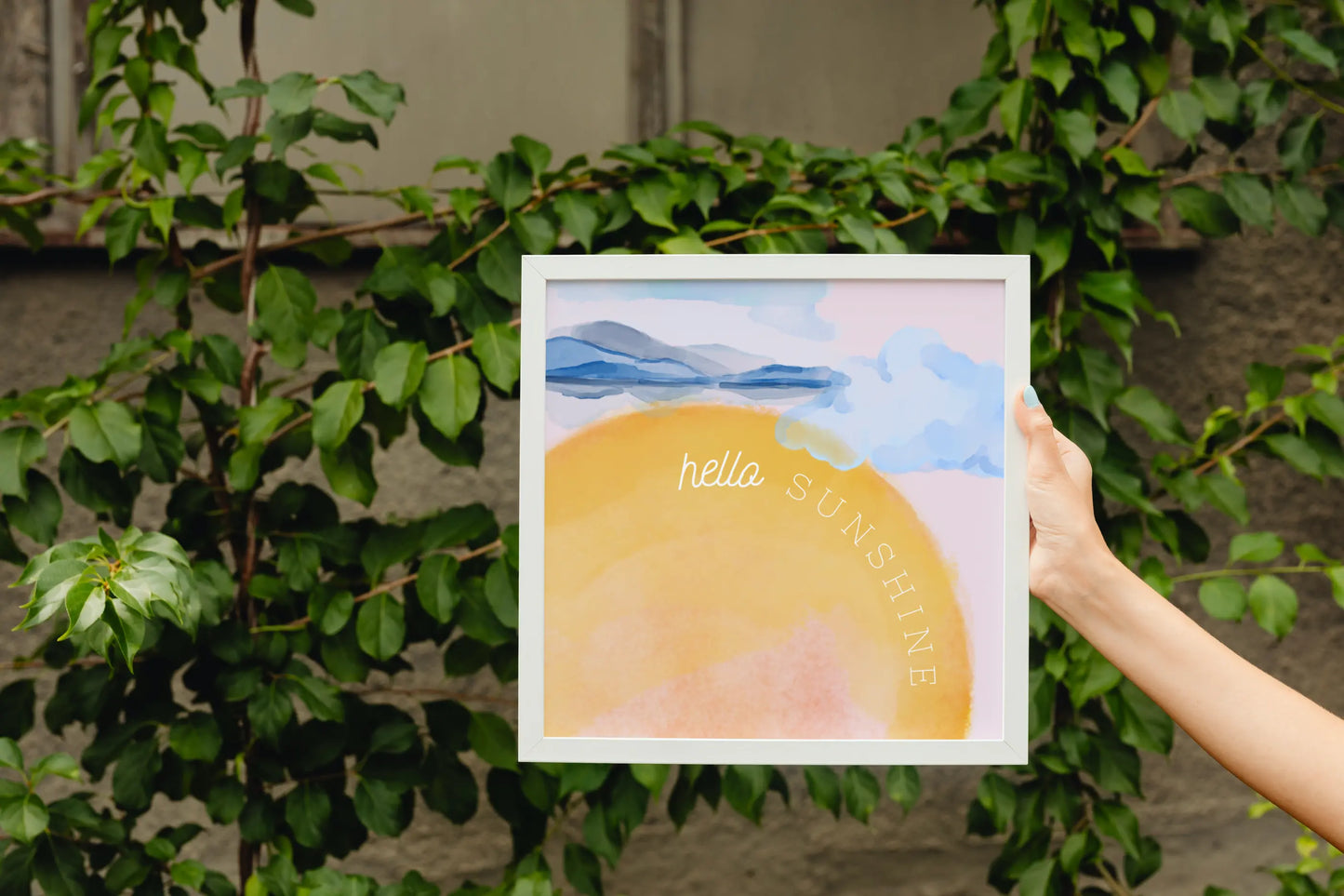 Hello Sunshine Frame