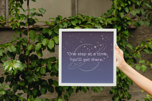 One step at a time Frame