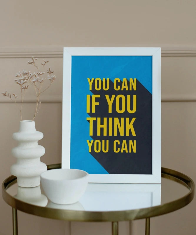 You can if you think