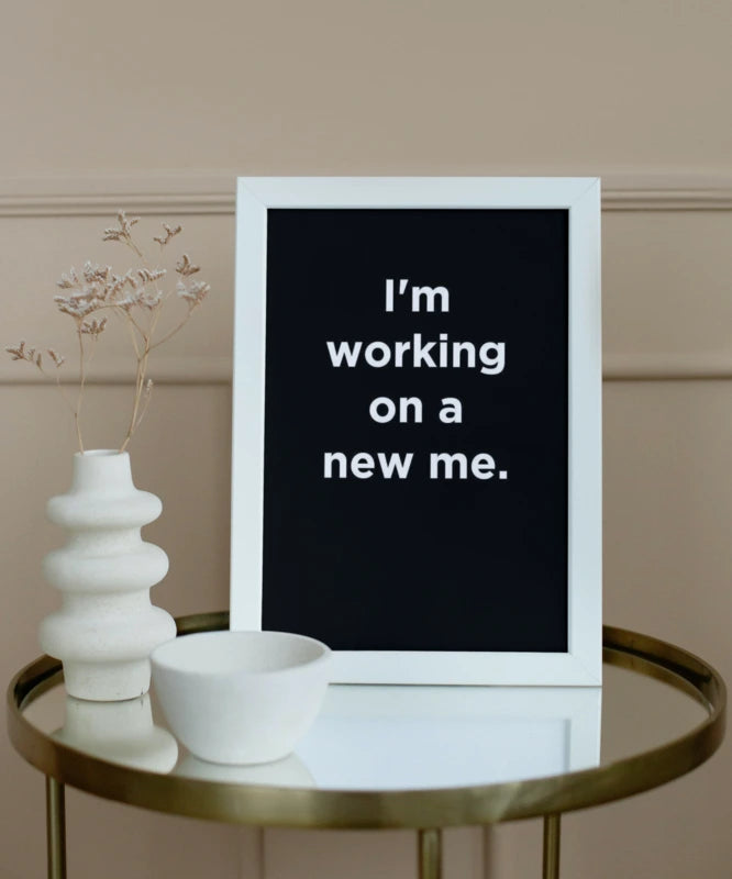 Working on new me
