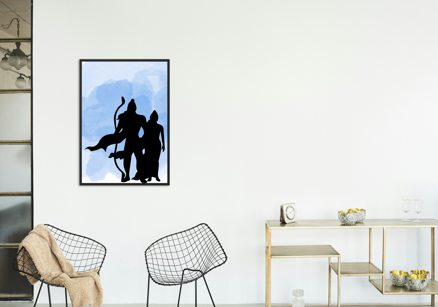 Sita & Ram Art Frame