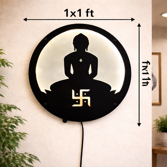 Vardhamana Mahavira LED with Mantra Inbuilt