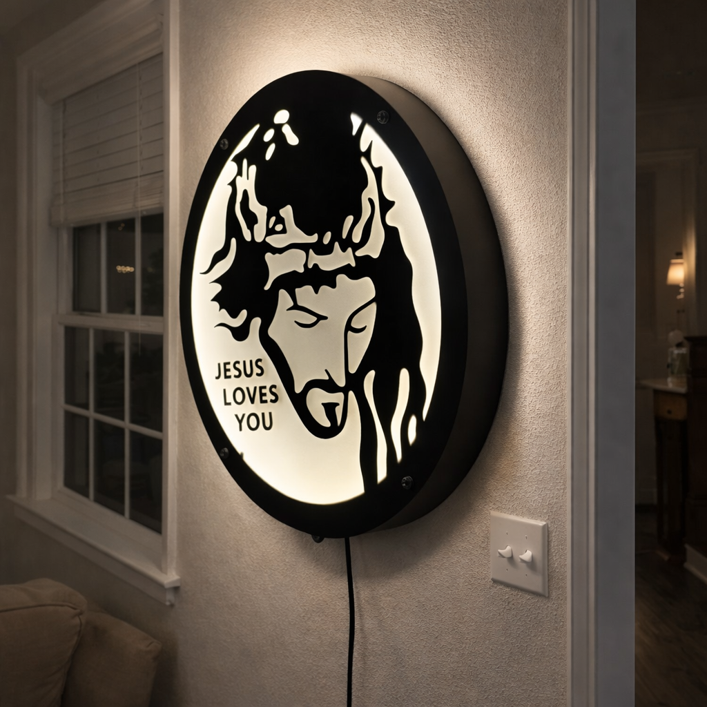 Jesus Christ LED Wall Hanging
