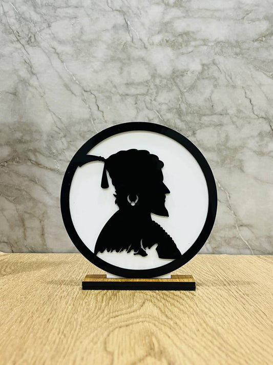 Chh.Shivaji Maharaj Design 1 Dash and Table Decor