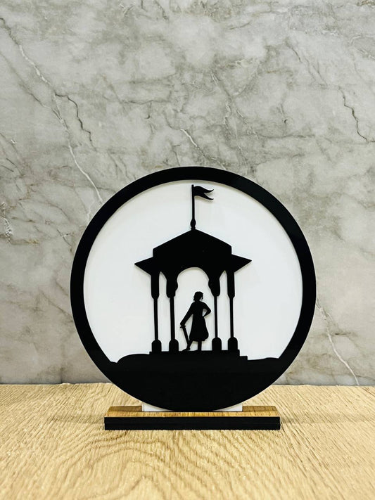 Chh.Shivaji Maharaj Design 2 Dash and Table Decor