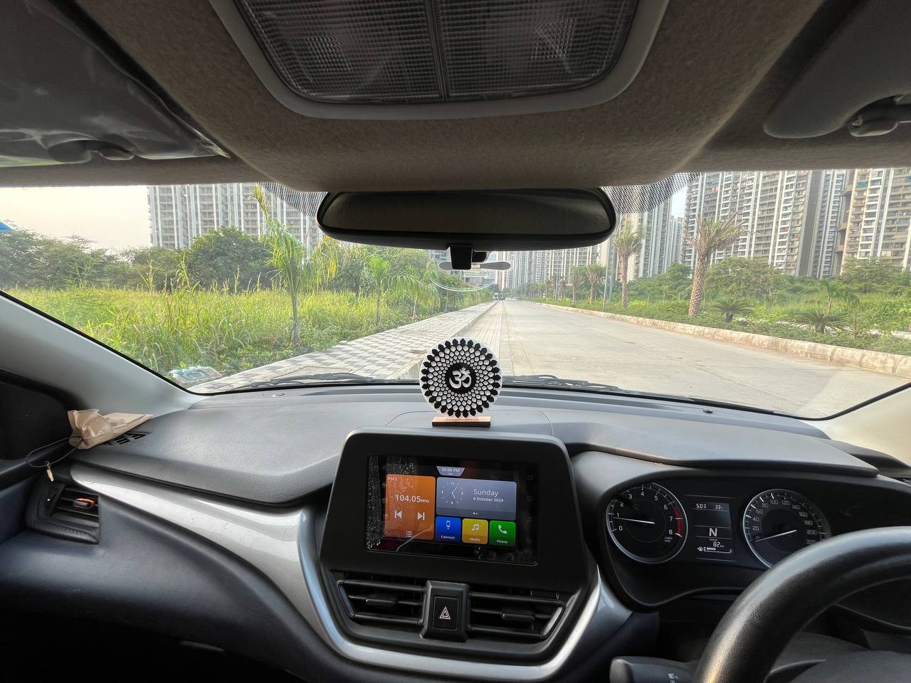 Om Car Dash and Table Decor