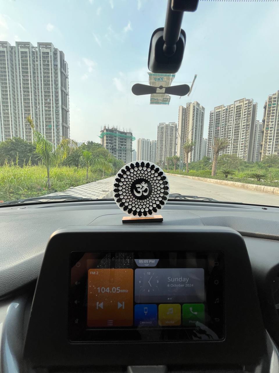 Om Car Dash and Table Decor