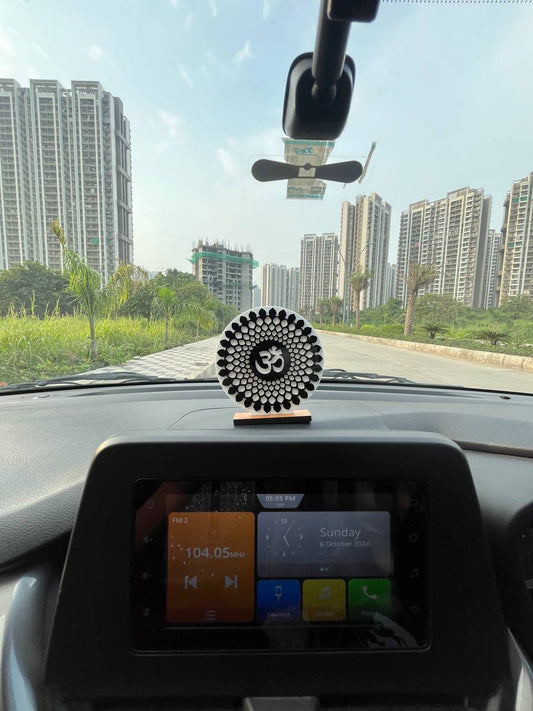 Om Car Dash and Table Decor