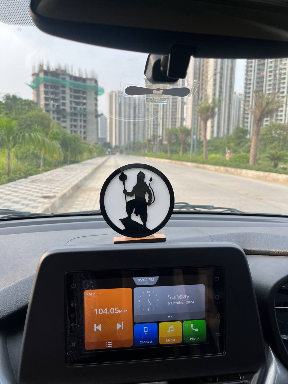 Hanuman Ji Design 2 Car Dash and Table Decor