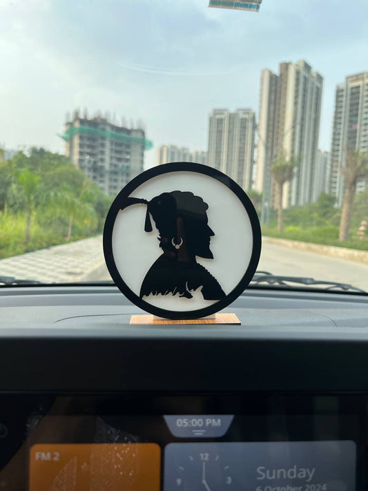 Chh.Shivaji Maharaj Design 1 Dash and Table Decor