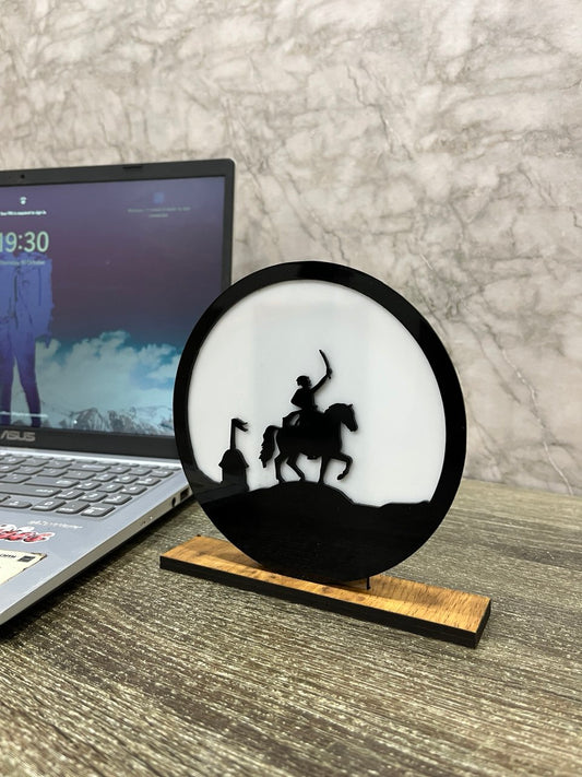 Chh.Shivaji Maharaj Design 3 Car Dash and Table Decor