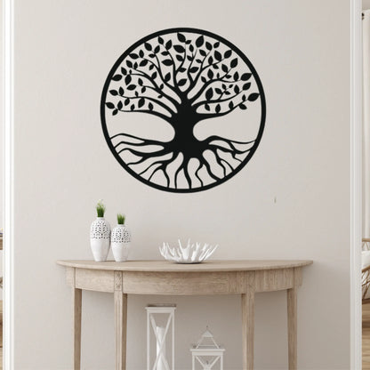 Tree roots Wooden Wall Hanging