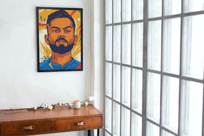 Virat Kohli Vector Art