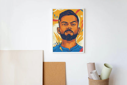 Virat Kohli Vector Art