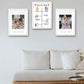 Love Story Timeline Set of 3 Frames
