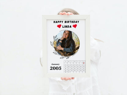 Birthday/Anniversary Calendar Frame