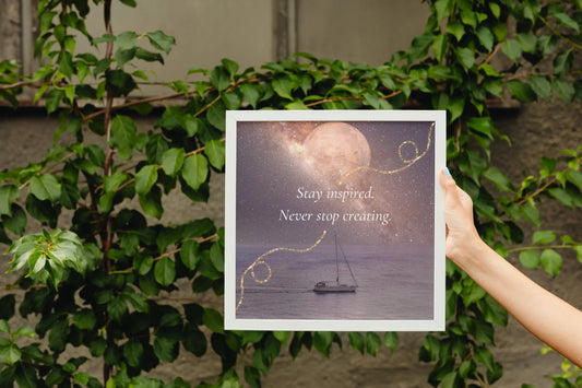 Stay Inspired Frame