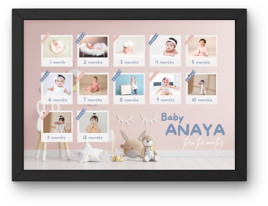 Customized Baby GROWTH frame