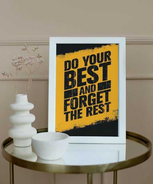 Do your best