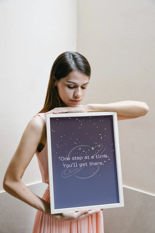 One step at a time Frame