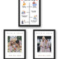 Love Story Timeline Set of 3 Frames