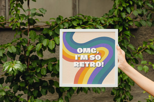 I'm so Retro Frame