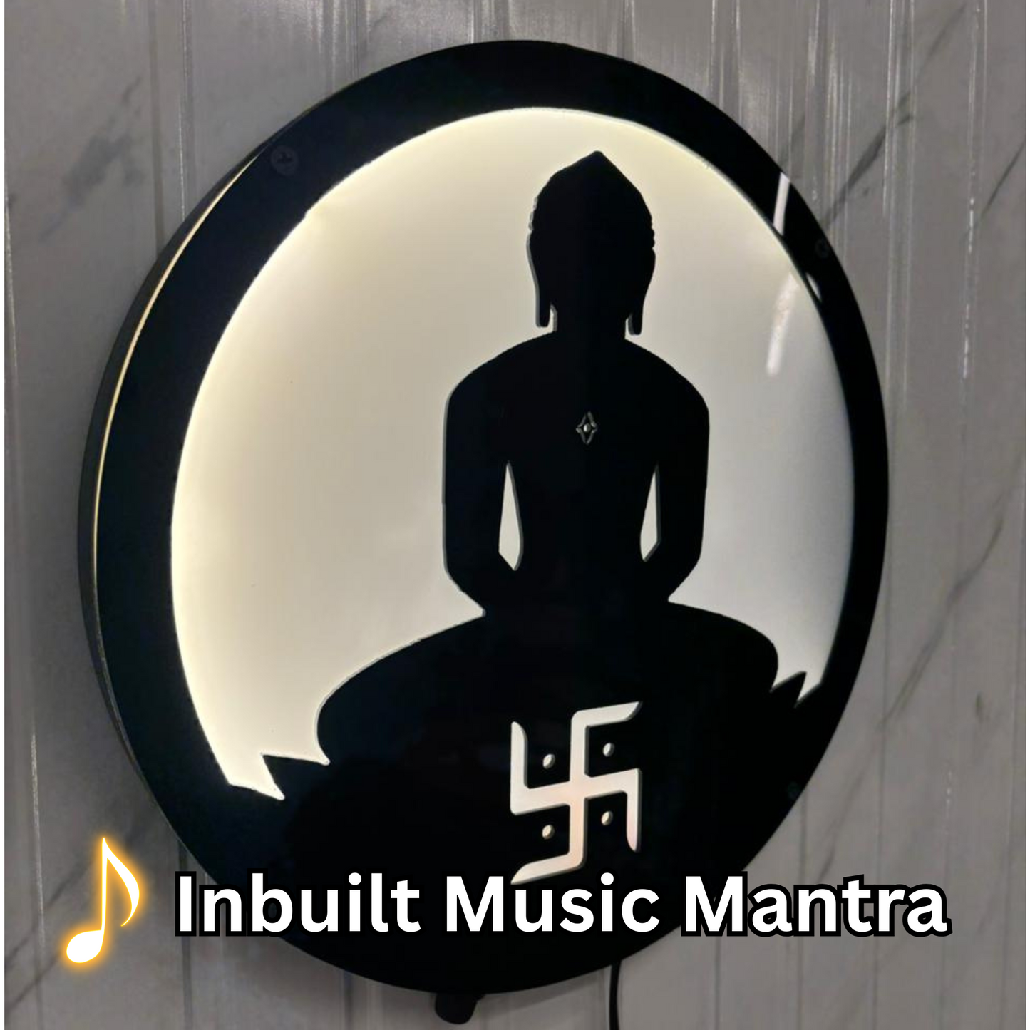 Vardhamana Mahavira LED with Mantra Inbuilt