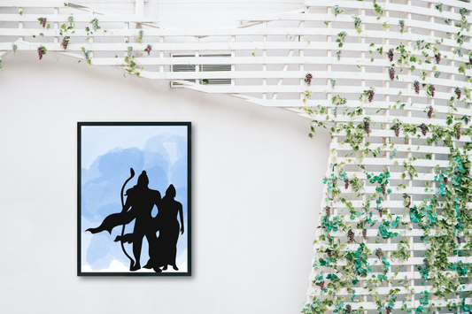Sita & Ram Art Frame
