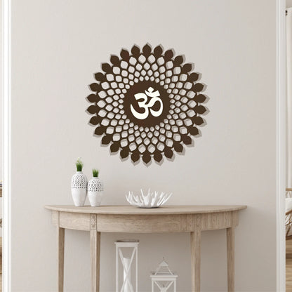 Om Wooden Wall Hanging