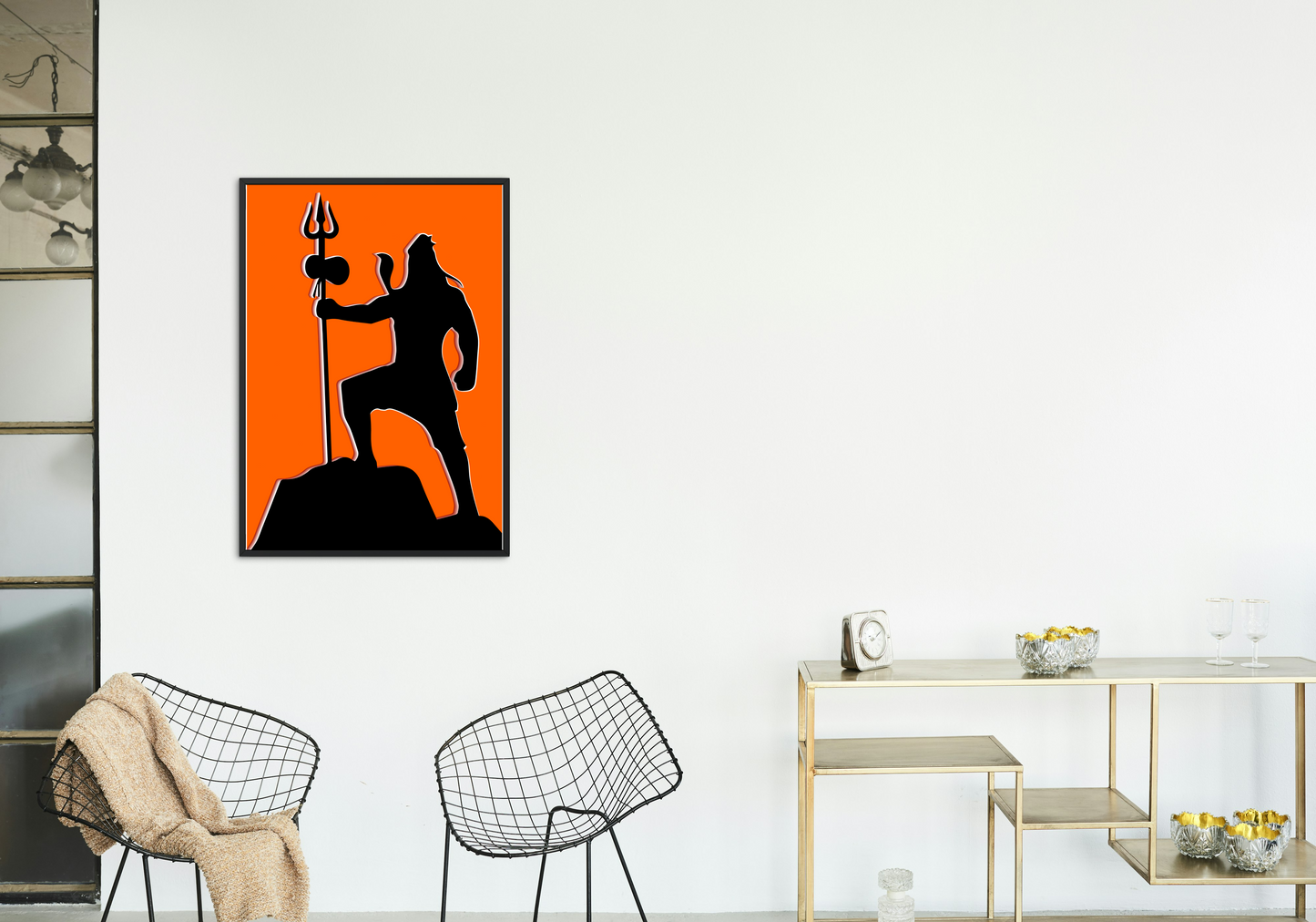 LORD SHIVA Art Frame