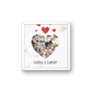 Heart Puzzle Collage Frame
