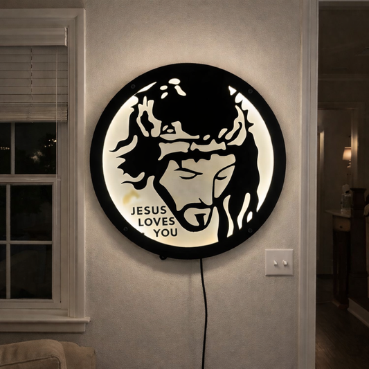 Jesus Christ LED Wall Hanging