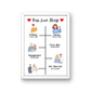 Love Story Timeline Set of 3 Frames