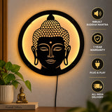 Gautam Buddha Face LED with Music Mantras Inbuilt