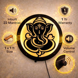 Ganesha LED with Inbuilt 22 Music Mantras