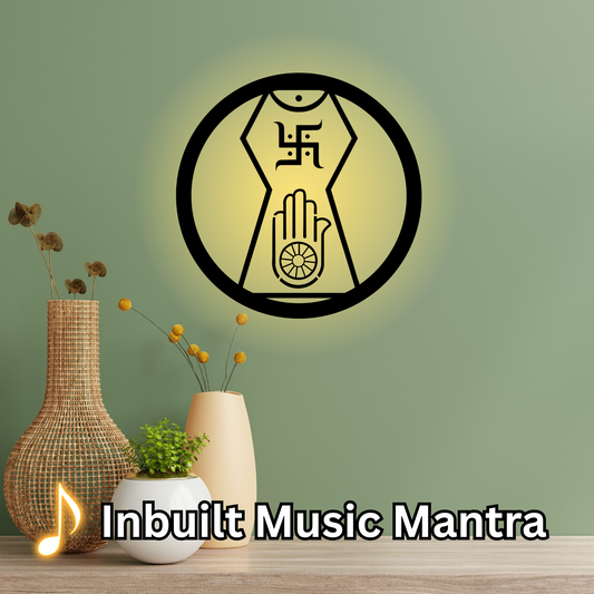 Jain LED with Mantra Inbuilt