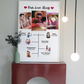 Couple Love Story Timeline frame