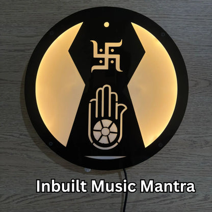 Jain LED with Mantra Inbuilt