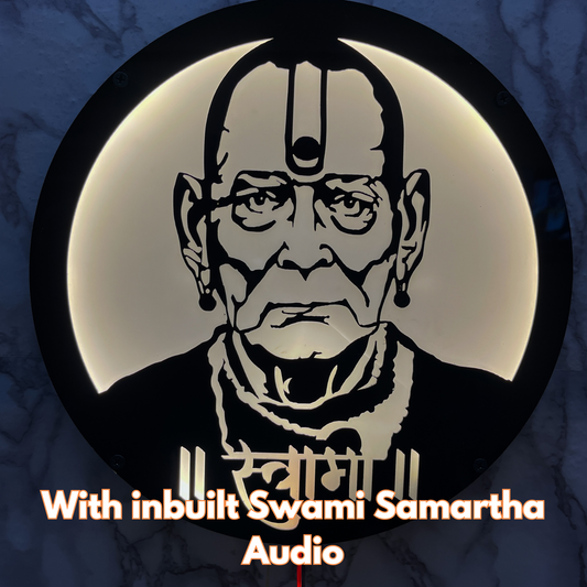 Shree Swami Samartha Full Face with Music