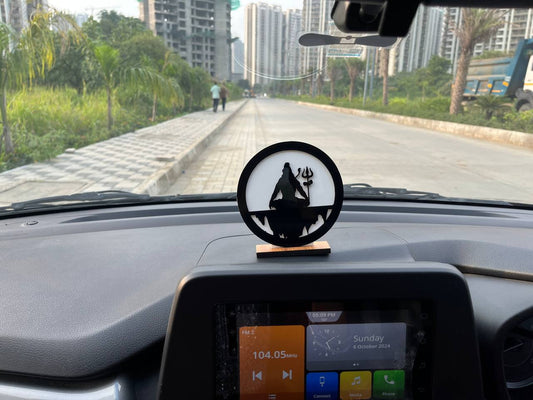 Mahadev Car Dash and Table Decor