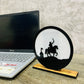 Chh.Shivaji Maharaj Design 3 Car Dash and Table Decor