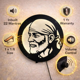 Sai Baba 2 LED with 22 Music Mantra