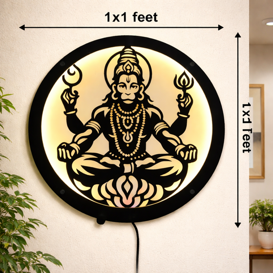 Dhyan Hanuman Chalisa LED Music Mantras